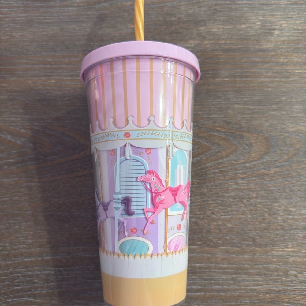 Disney Parks Mary Poppins 'Magic Fills the Air Tumbler with Straw Cup